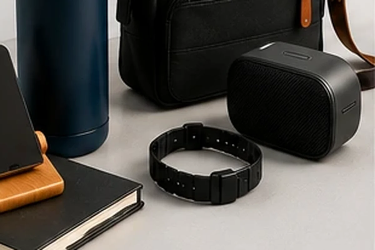 Editorial fashion and personal accessories image; not the exact merchant product